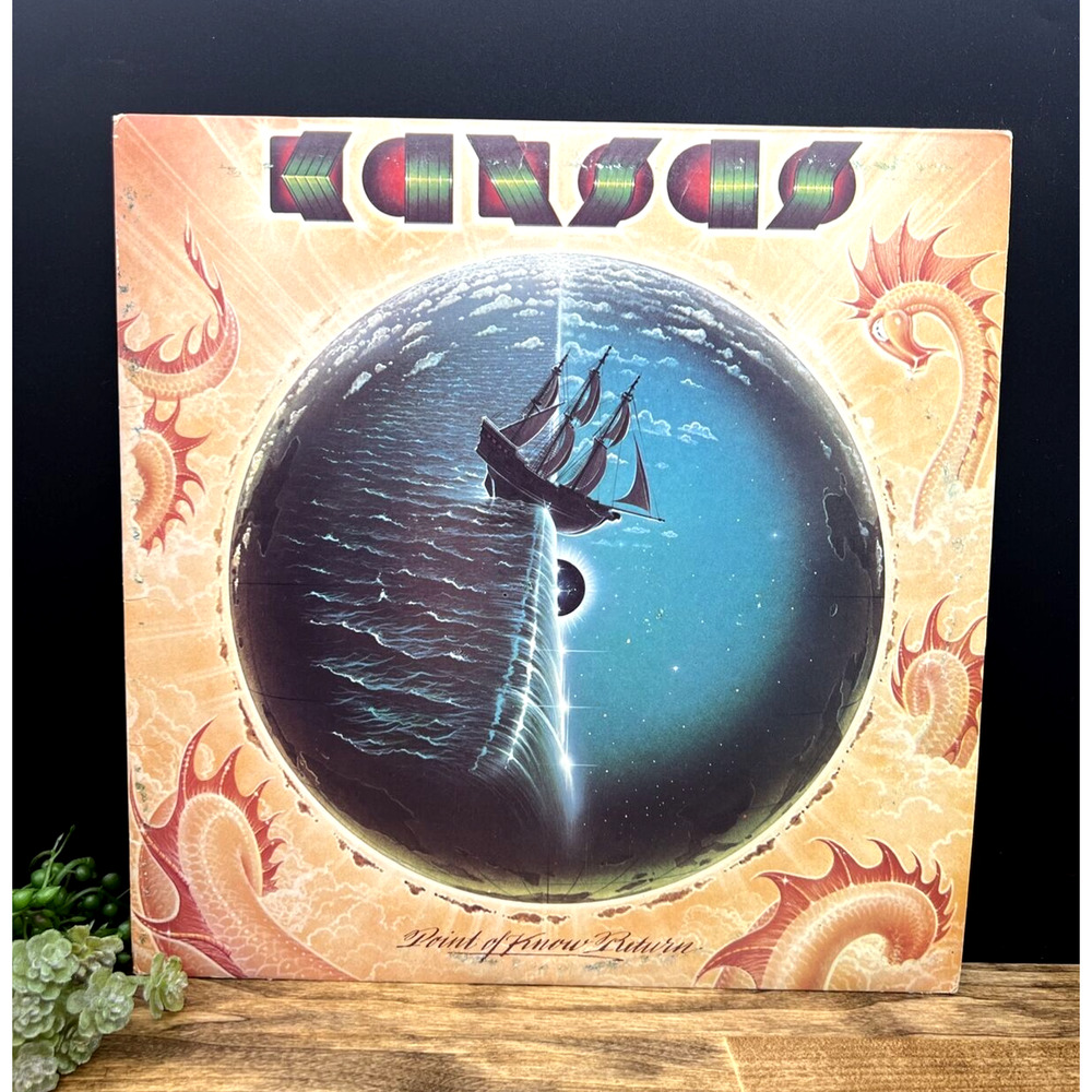 Vintage Kansas Point Of No Retrun LP Vinyl Record 70s Album Original 1977